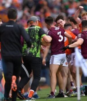 Tiernan Kelly: Armagh forward banned for 24 weeks after Galway brawl