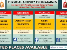 NR Physical Activity Programmes Nov and Dec
